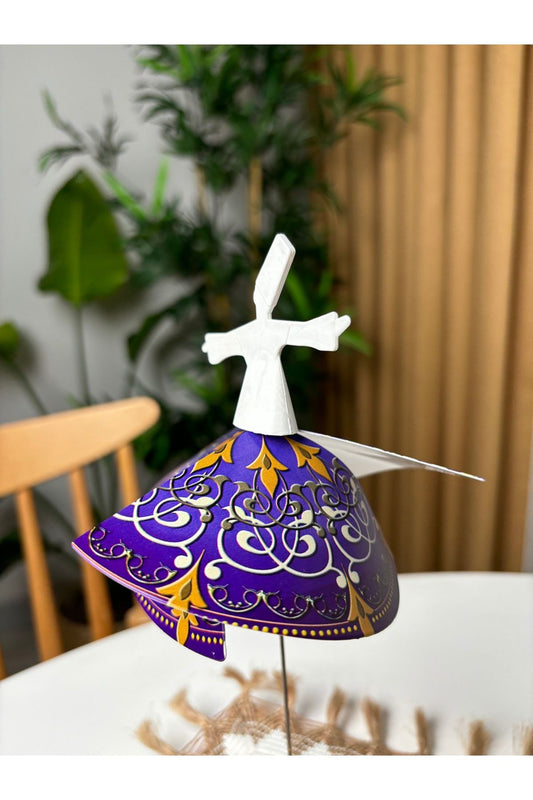 Mum Işığıyla Dönen Semazen - Dönen Mumluk - Isıyla Dönen Mumluk S21