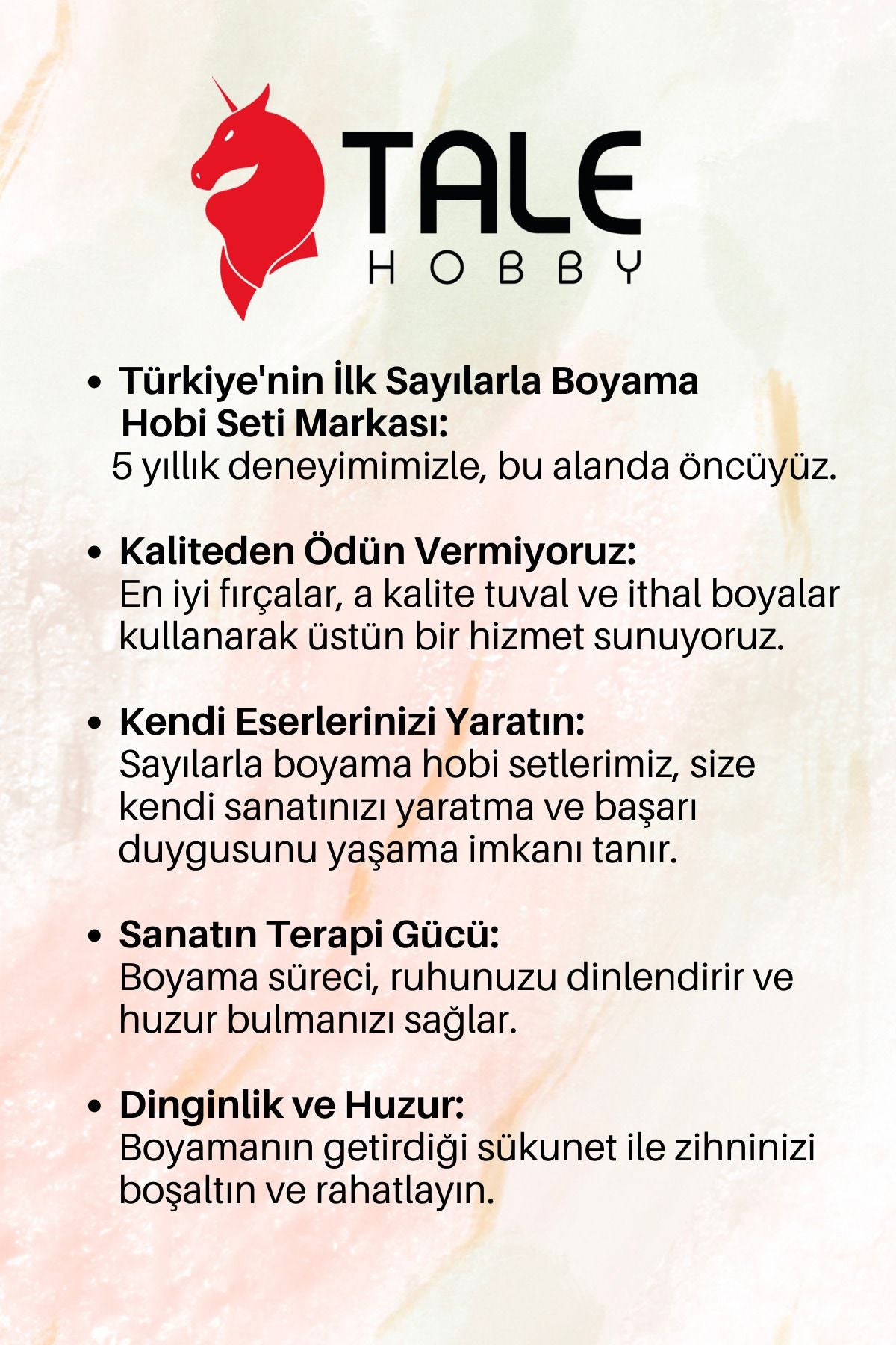 Sayılarla Boyama Numaralı Tuval Seti Fırça Boya Dahil 40x50cm - Kitap Ağacı